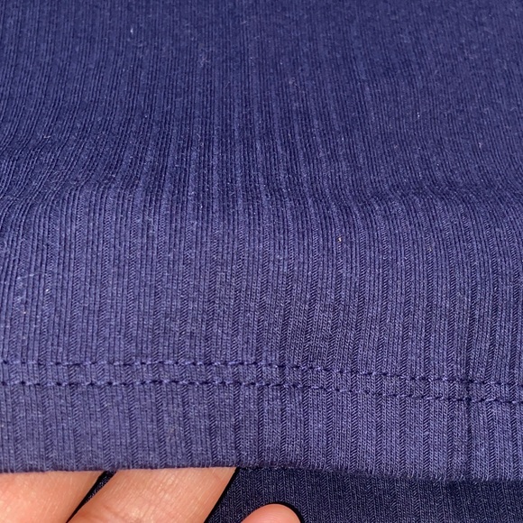 GAP Rib Navy Blue Tank Top - Picture 8 of 11